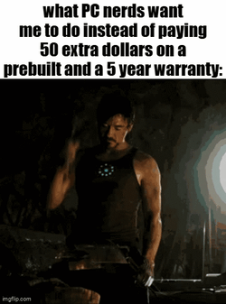 I'm not turning into a superhero like Iron Man