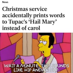 Making out to a classic hymn that still gets stuck in your head