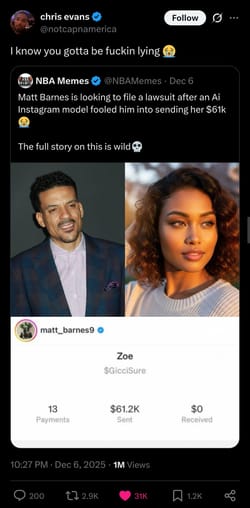 Turned my AI chatbot into a catfish