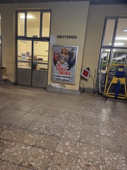 Watching the old ghost train station was really something