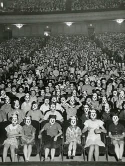 Mickey Mouse fans unite early days