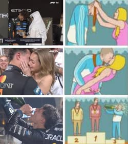 Lando made the ultimate meme come to life