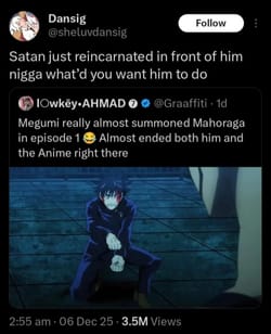 A real life villain comes back from the dead