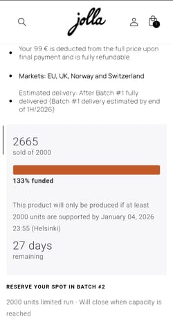 Jolla to launch first ever linux powered phone