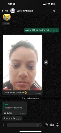 Marriage scam with sextortion and blackmail threats