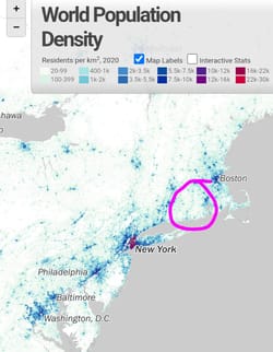 Area is surprisingly empty despite its potential