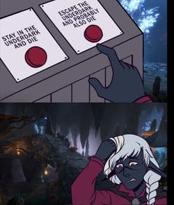 My weird male drow issues