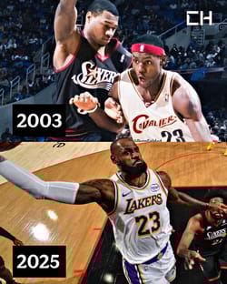 lebron james has been around for ages