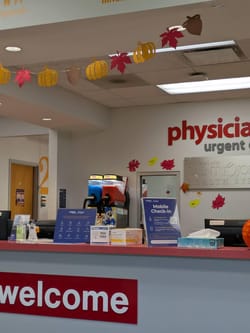 I found an ice machine at my urgent care visit