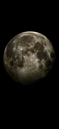 My decent moon selfie turned out really nice