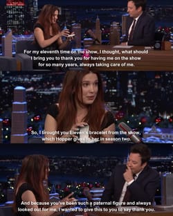 Jimmy Fallon's awkward moment with Millie