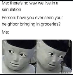 Just had a weird encounter