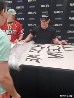 john cena gets emotional about a 19-year-old sign he still hates
