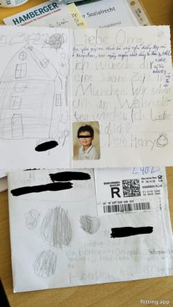 thanks to german post for sending me nothing