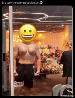 My buddy just got sick from taking the wrong vitamin