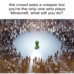 People see you as weird or creepy but you actually have a secret gaming persona