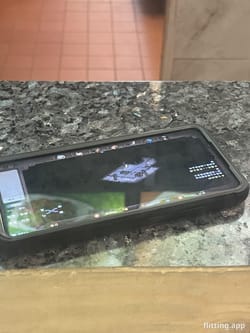 just got my chinese takeout and the cashier was playing some weird game