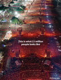 What does a population of two million really look like in real life