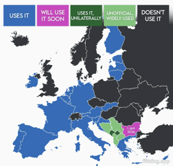 Using euros as a foreigner abroad can be super confusing
