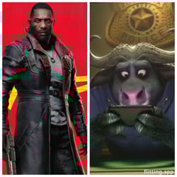 I just found out something wild about the voices of Zootopia's Chief Bogo and Cyberpunk 2077's Solomon Reed