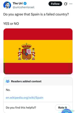 Spaniards seem to be getting along just fine
