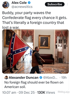 The flag of my own personal failures