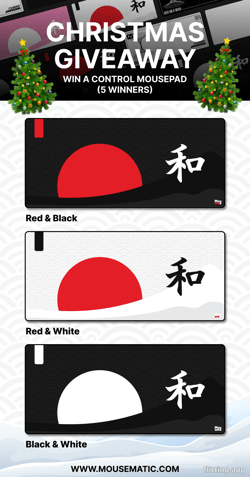 We're Giving Away Huge Micepads This Christmas to Thank You PCMasterRacers