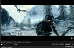 Skyrim just landed on the new Nintendo Switch