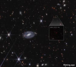 James Webb space telescope breaks record with oldest known supernova