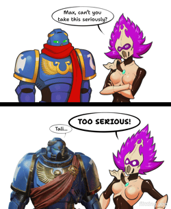 Dont mess with a space marine