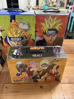 My mom bought the entire Naruto series by mistake