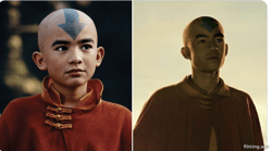 Seasons one and two of Avatar Aang