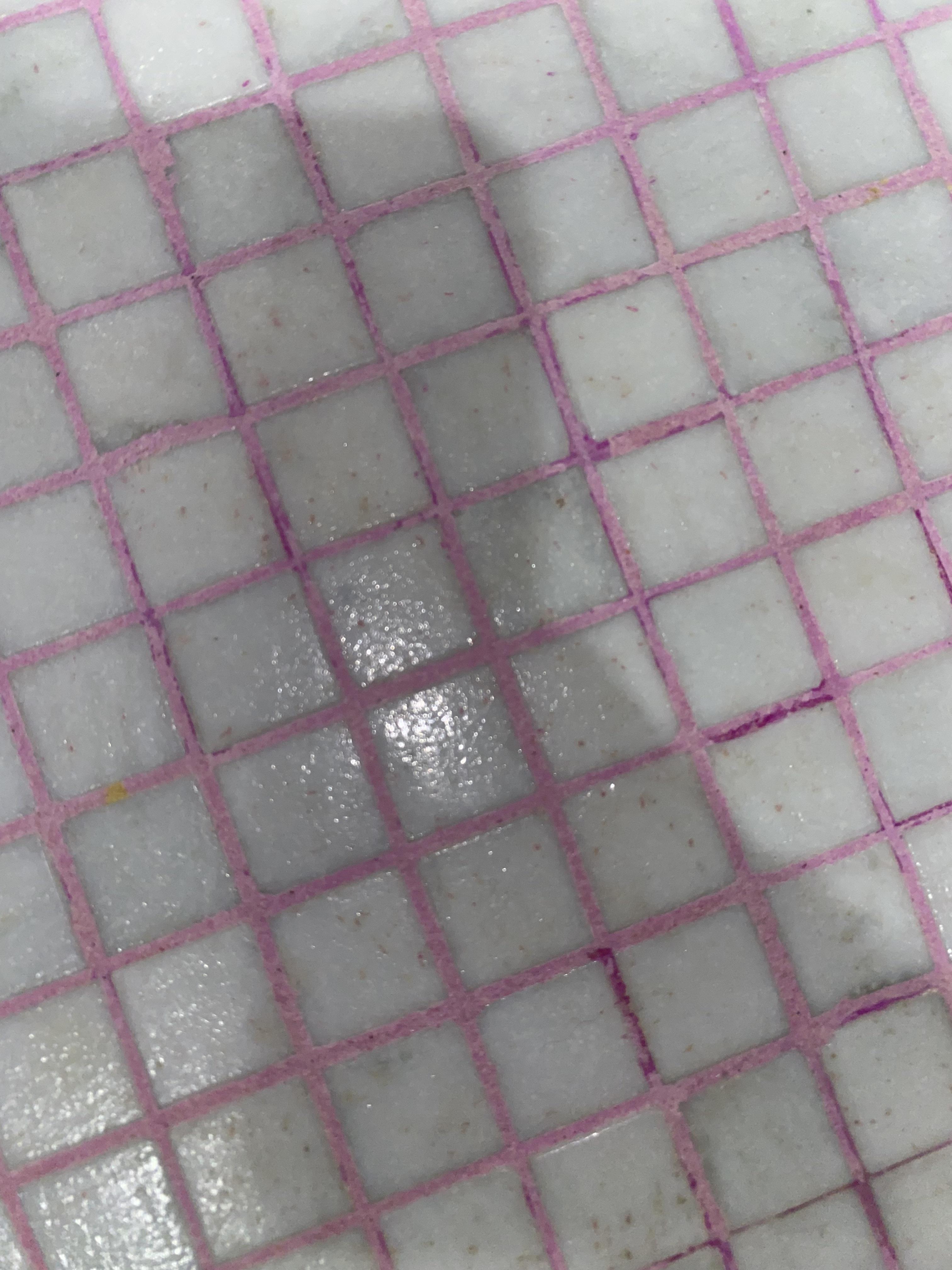 First time dyeing hair ruined my entire bathroom