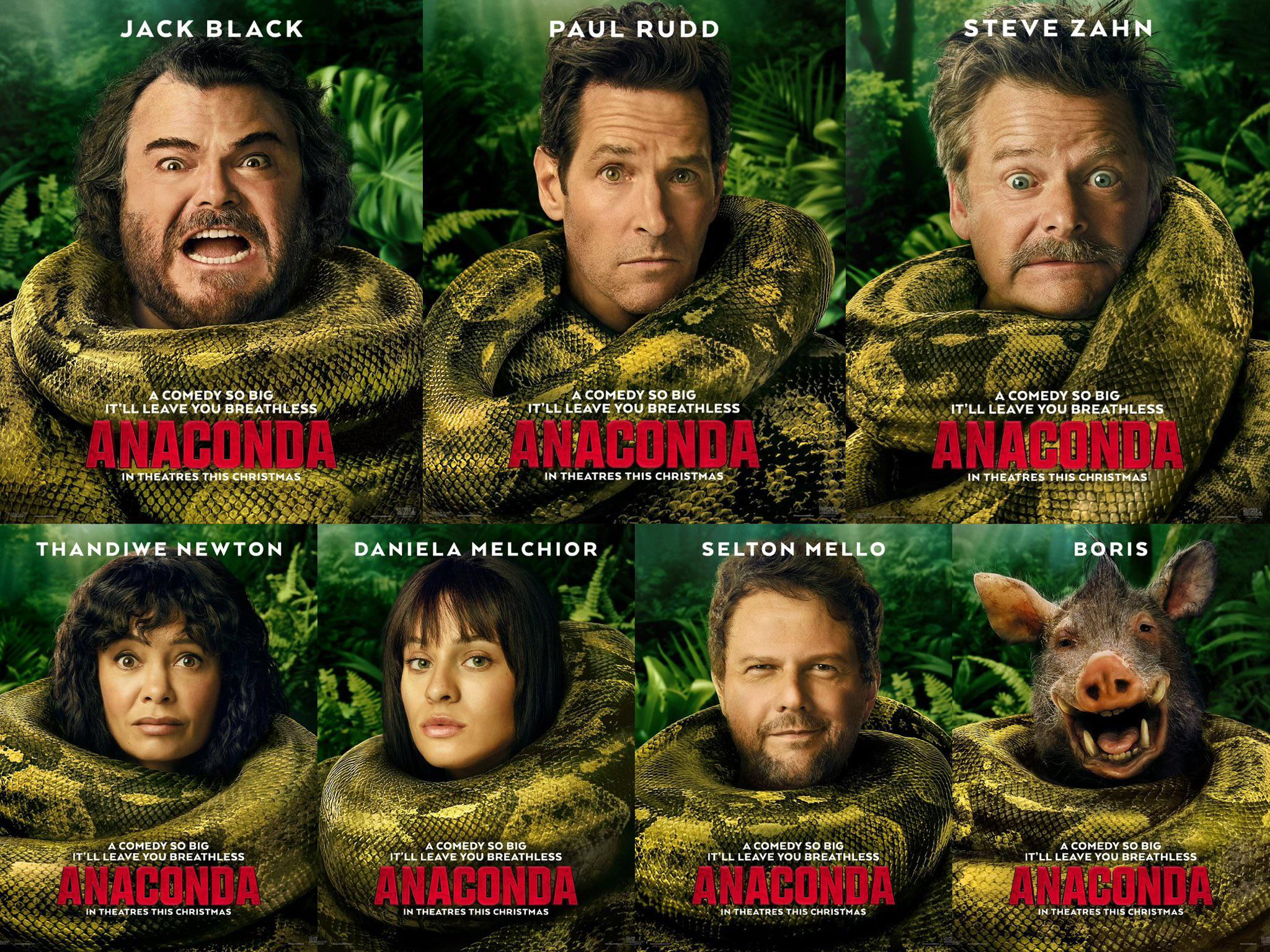 Anacondas get their own movie posters