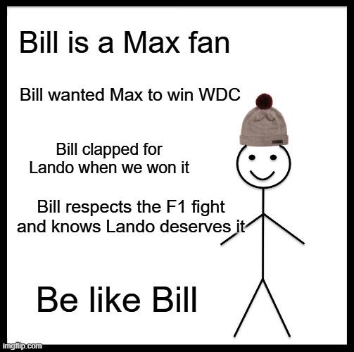 congrats lando you won something