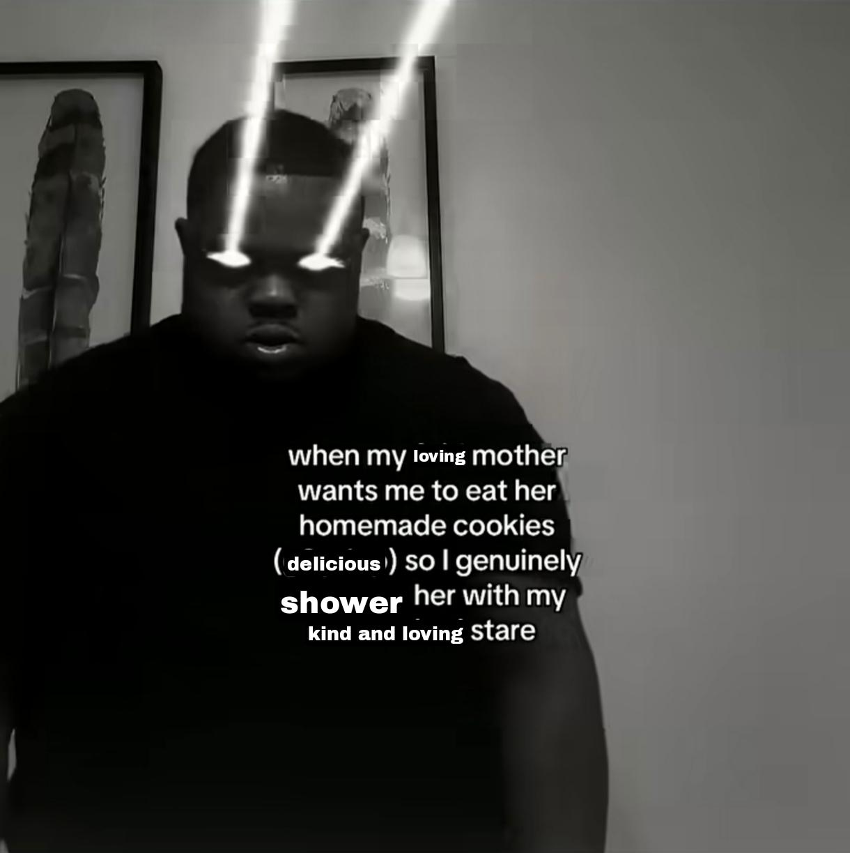 This guy is totally mom's boy