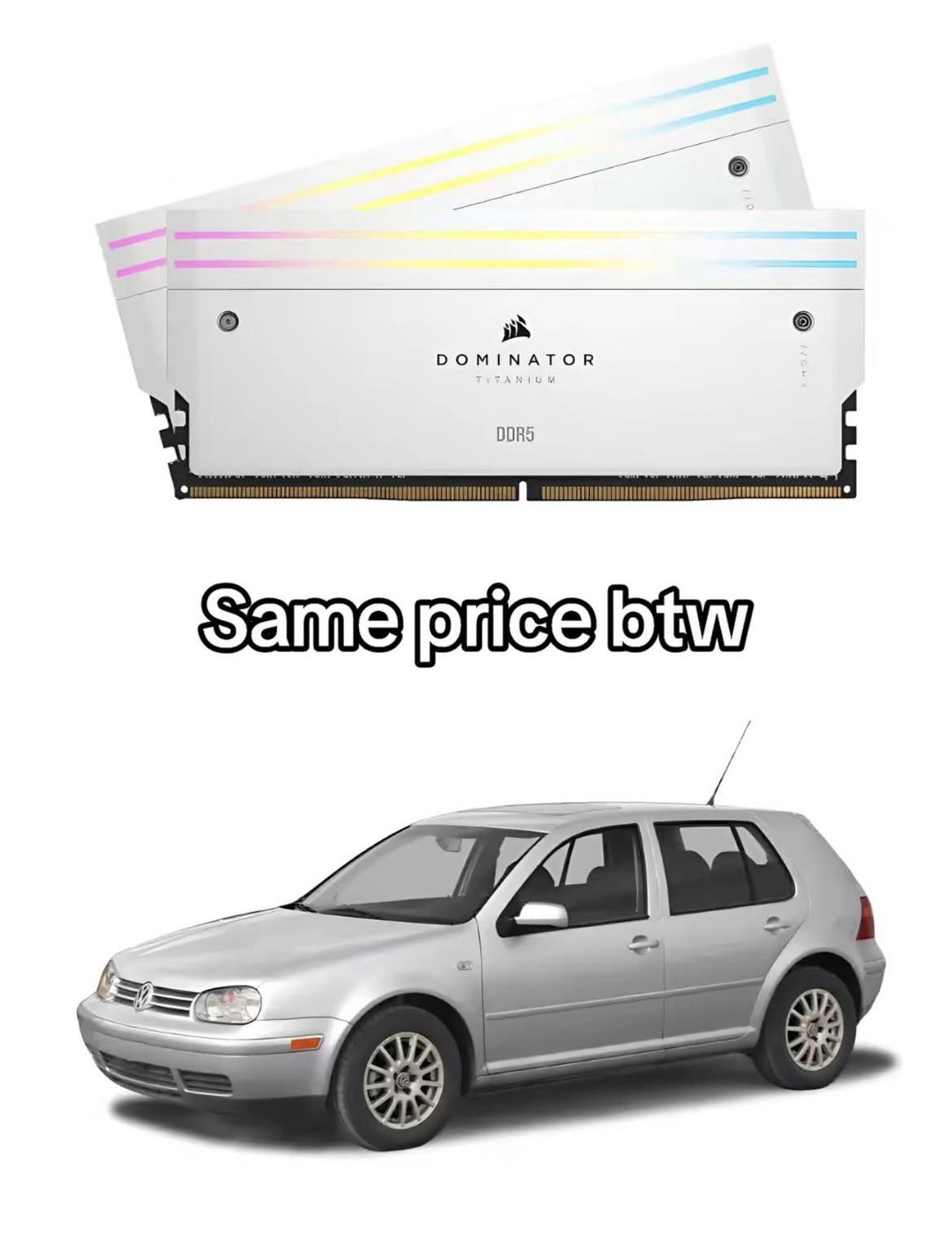 I just saw some crazy prices