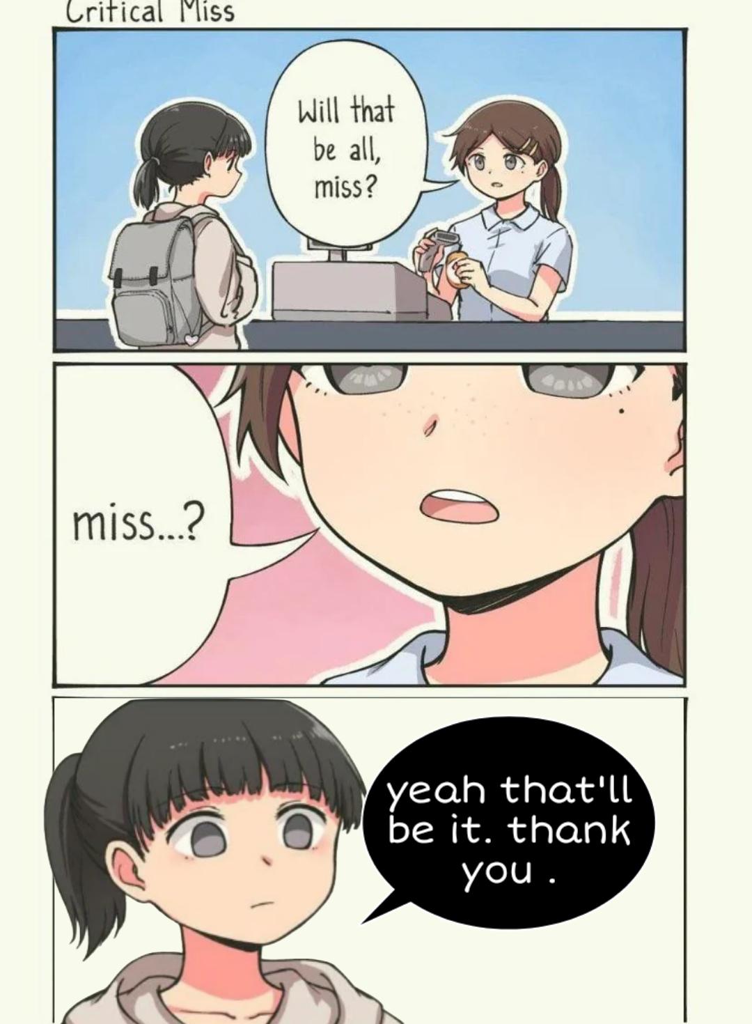 Just a typical checkout experience