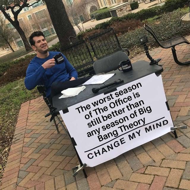 I've got a pretty bold opinion