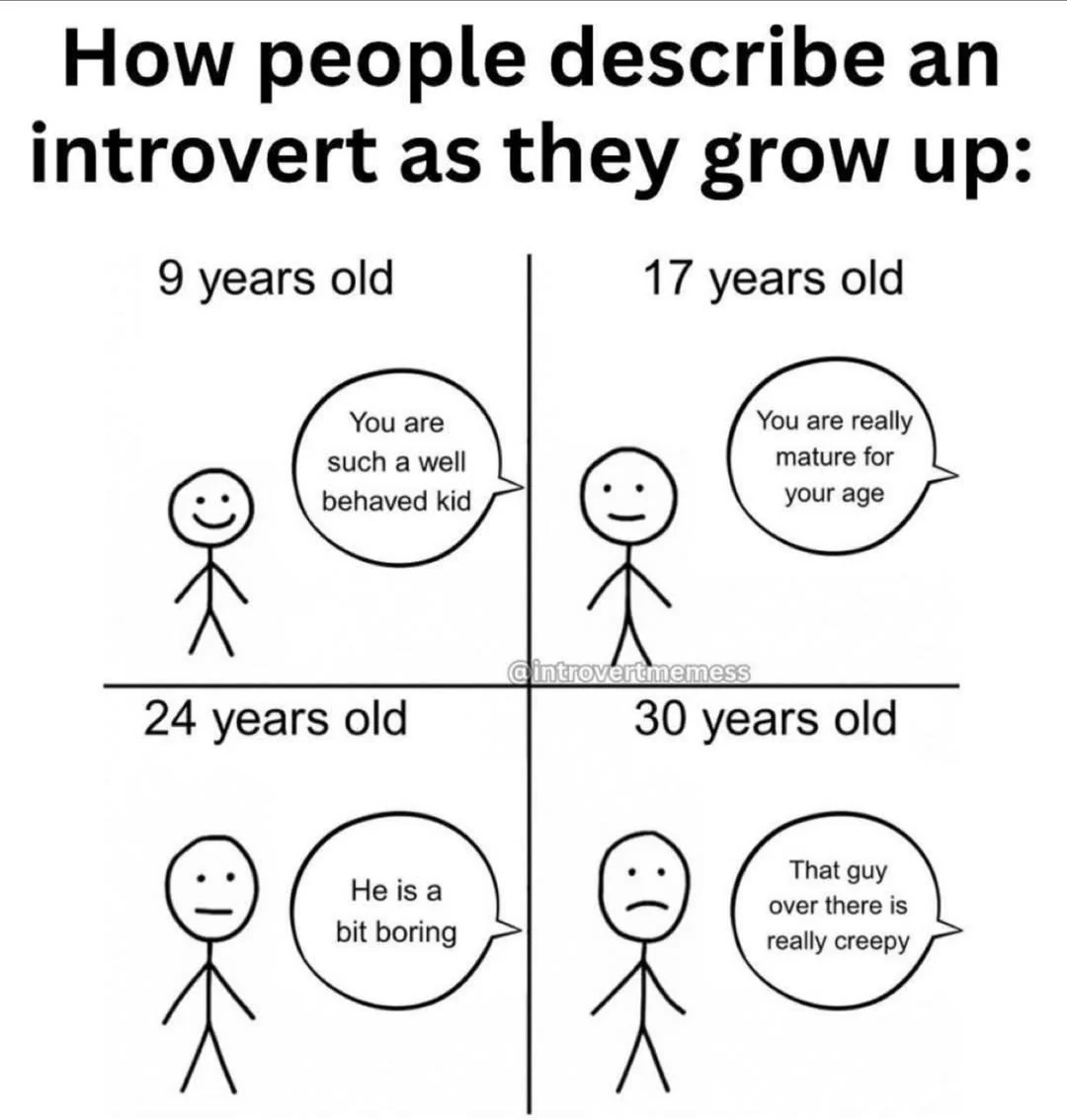 I drew myself looking sad