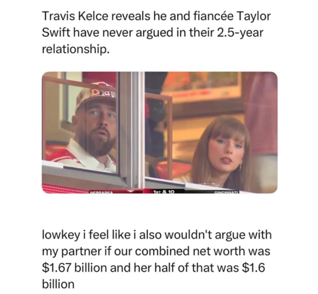 I'm not sure if I should really disagree with that idea