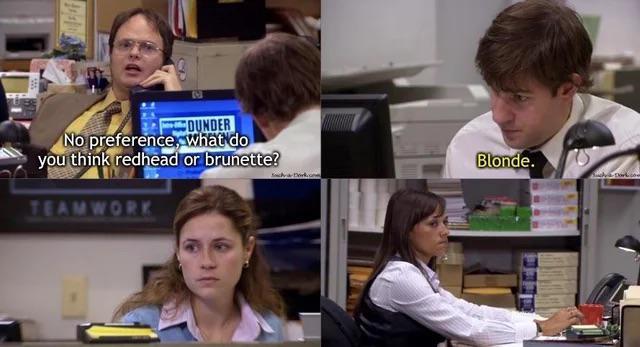 Am I a brunette or a redhead in real life