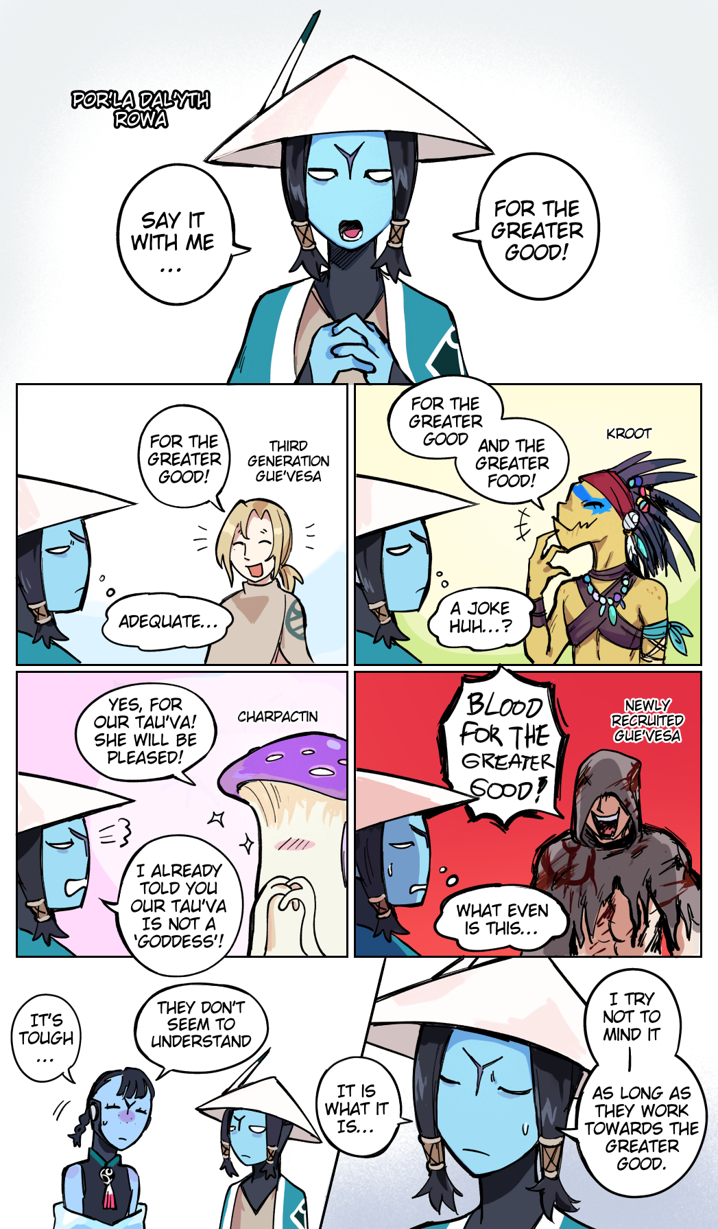 Doing what's best for everyone even when it's not popular