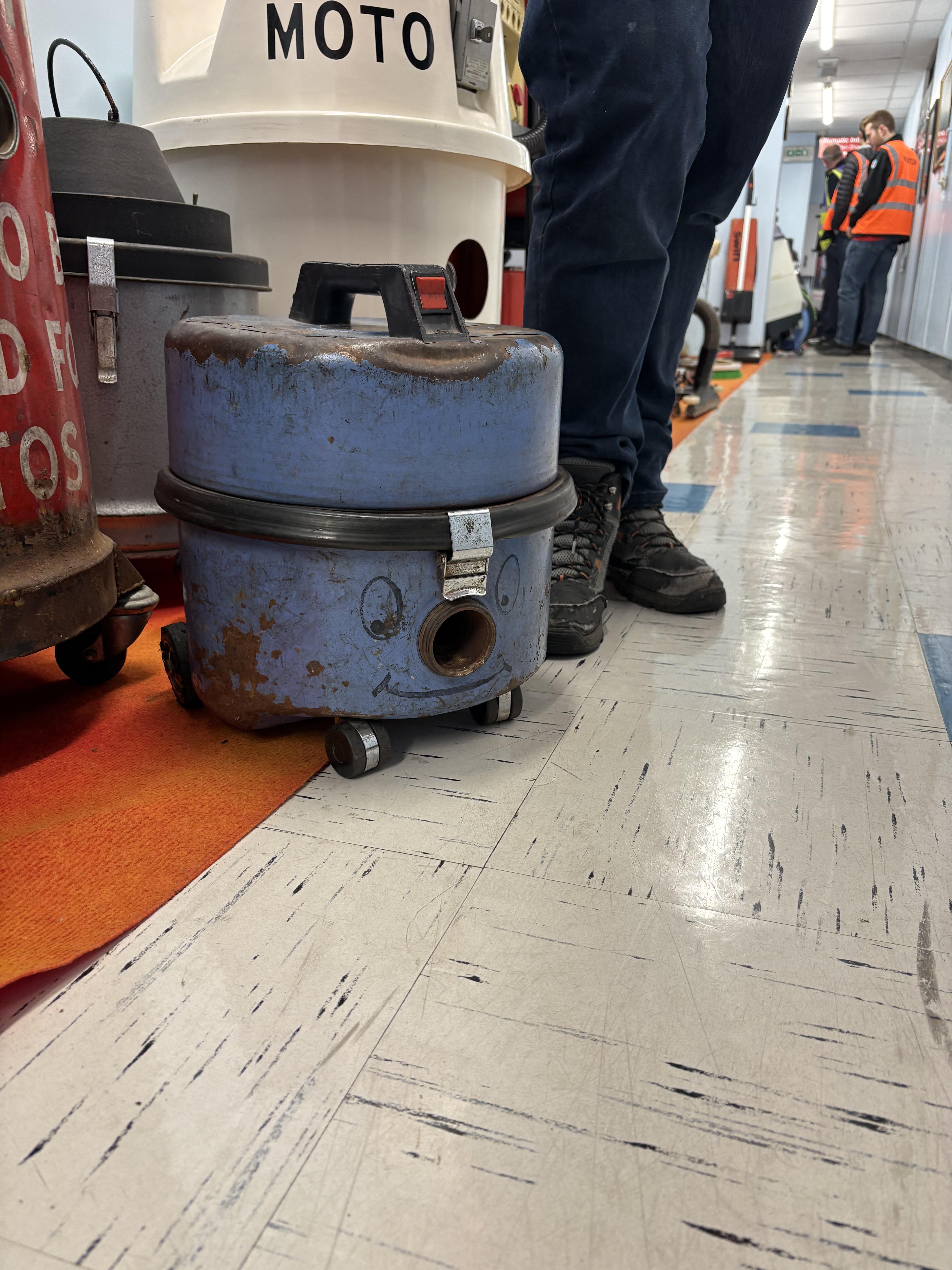 Met a famous relative who's a real-life legend