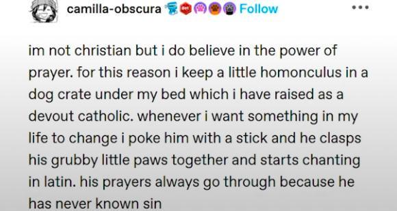 Why dont fantasy shows and books use homunculi as magical sidekicks