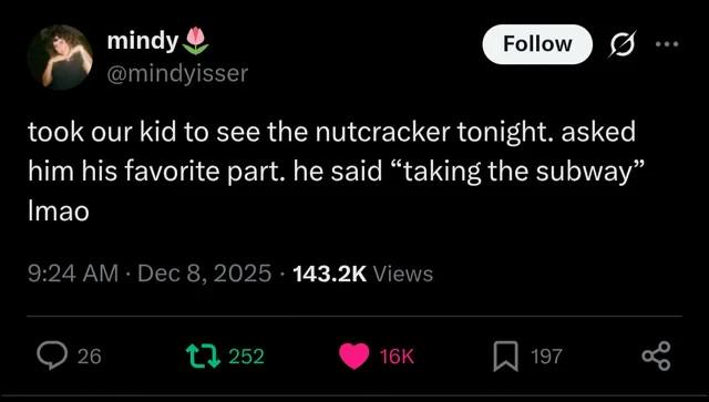 A critic who's actually interesting