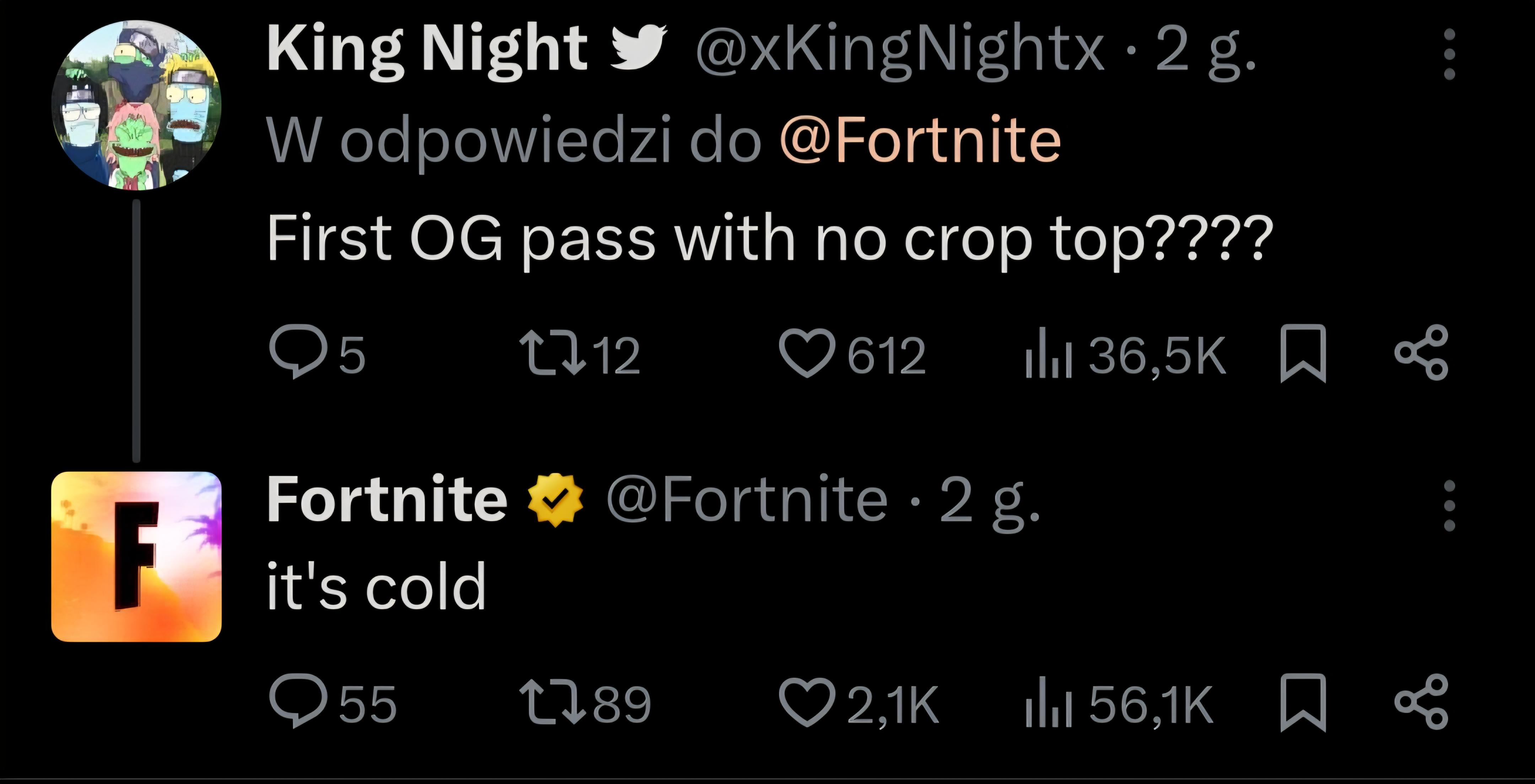 Why are there no crop top skins available for the original pass