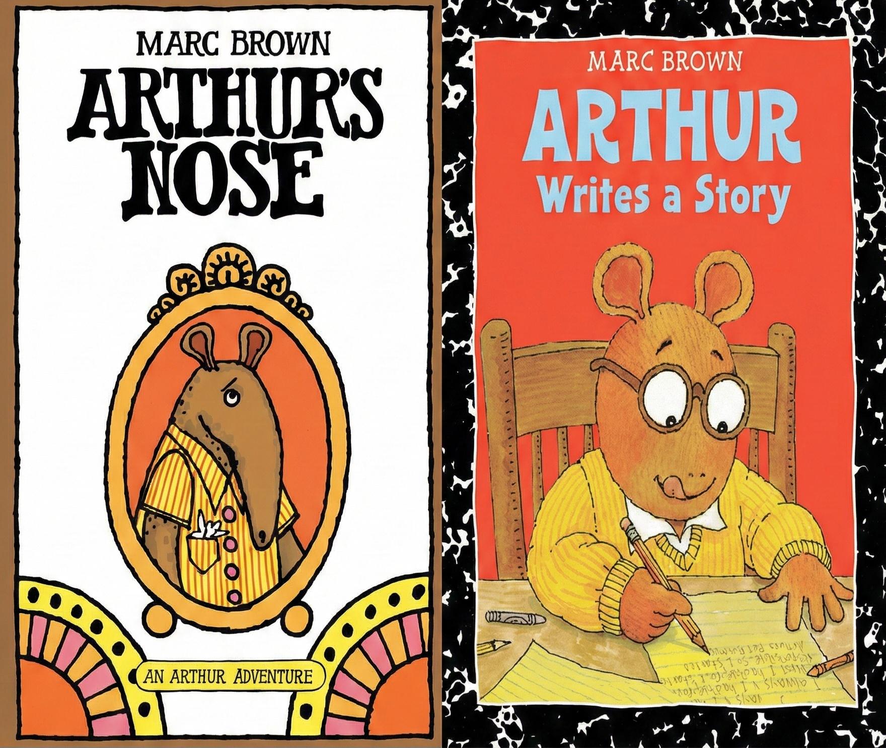 Has the creator of Arthur ever explained why his aardvark character got a new nose?