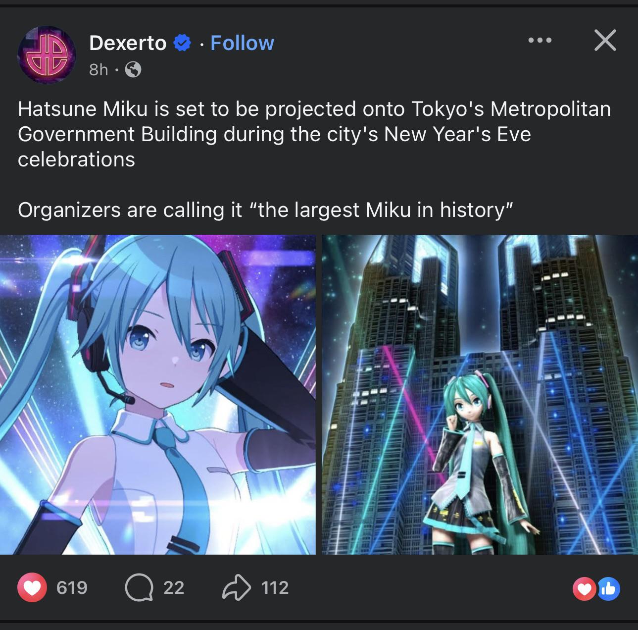 Largest miku ever created