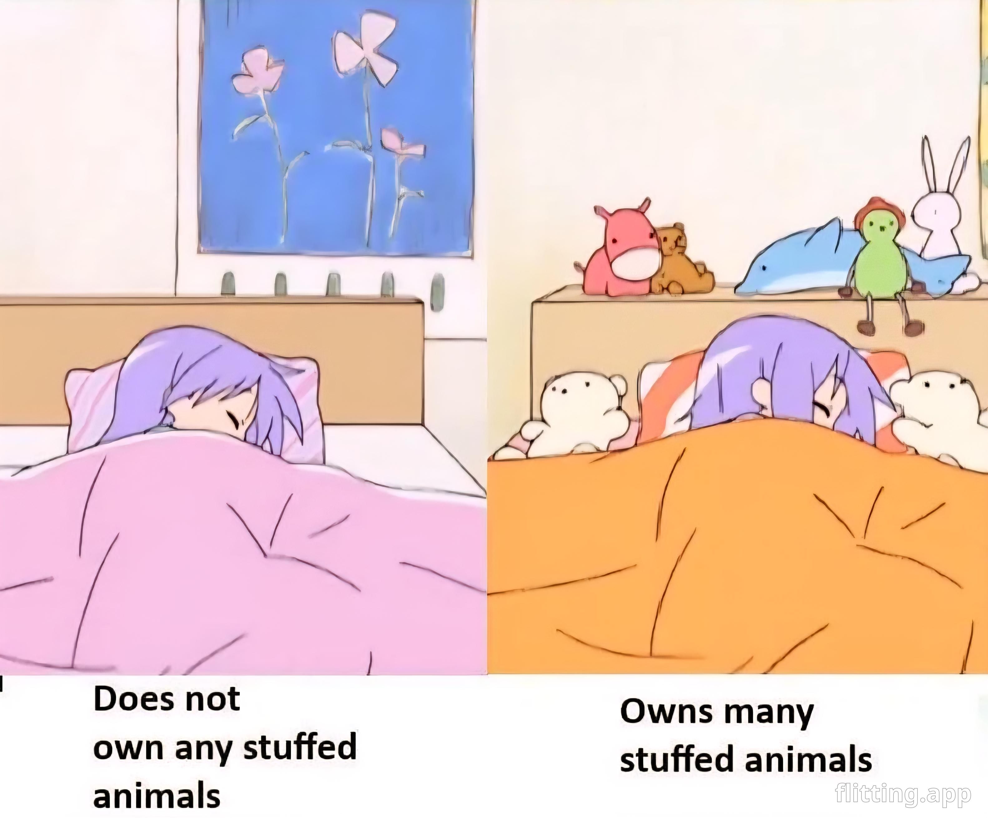 My childhood stuffed animal collection is getting out of hand